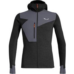 Salewa Puez 2 Dry Hoodie - Black Out Melange