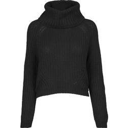 Urban Classics Ladies Ladies Short Turtleneck Sweater