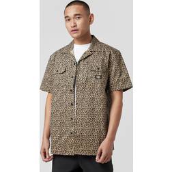 Dickies Silver Firs Shirt Ss - Leopard Print