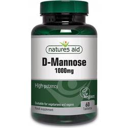 Natures Aid D-Mannose 1000mg 60 Tablets