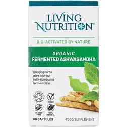 Living Nutrition Fermented Ashwagandha 60 Caps