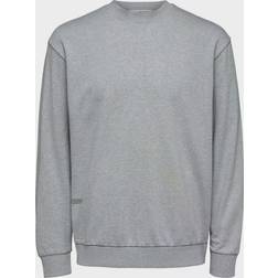 Selected Sweatshirt - Grijs Gemêleerd