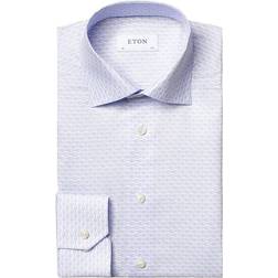 Eton Signature Oxford Skjorta - Lila
