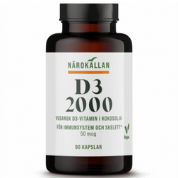Närokällan D3 2000 Vegan 90 st