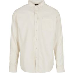 Urban Classics Chemise À Manches Longues Corduroy - White