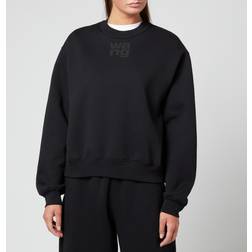 Alexander Wang Foundation Terry Crewneck Sweatshirt - Light Heather Grey