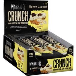 Warrior Crunch Bar, Variationer Dark Chocolate Peanut Butter 12 bars 12 st