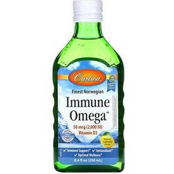 Carlson Labs Immune Omega Natural Lemon 8.4 fl oz (250 ml)