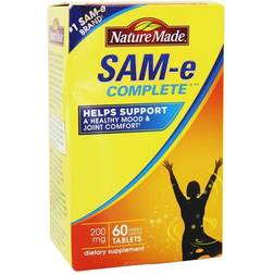 Nature Made SAM-e Complete 200 mg. 60 Tablets