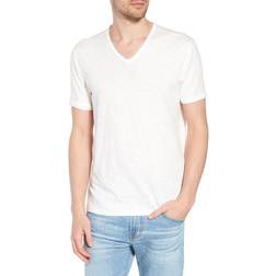 John Varvatos Slub V-Neck Tee