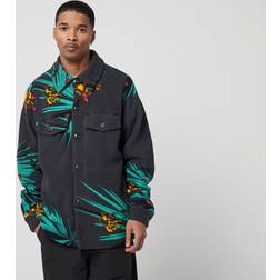 Nike Lebron Sherpa Button-Up Jacket - Male - Multicolor