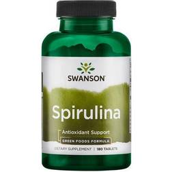 Swanson HEALTH SPIRULINA 500 mg 180 stk 180 stk