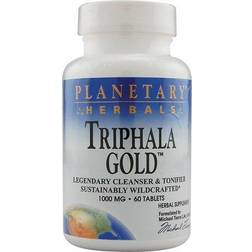 Planetary Herbals Triphala Gold 1000 mg 60 Tablets