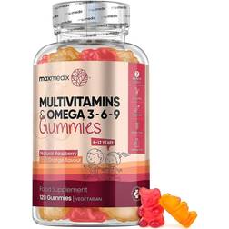 Maxmedix Multivitamins & Omega 3-6-9 Gummies 120 Stk.