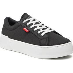 Levi's Sneakers aus Stoff - Schwarz