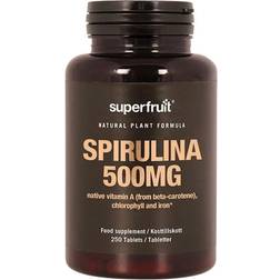 Superfruit Spirulina, 250 tabletter ekologisk