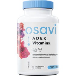 Osavi ADEK Vitaminer 120 Softgels 120 stk