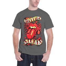 Rolling Stones The Rolling Stones: Unisex T-Shirt/Tongues & Stars (Small)