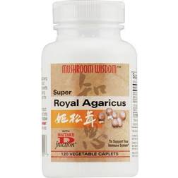 Mushroom Wisdom Super Royal Agaricus 120 Vegetable Tablets