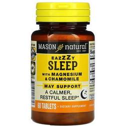 Mason Natural Eazzzy Sleep with Magnesium & Chamomile 60 Tablets