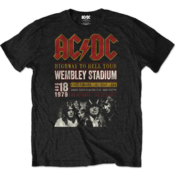 AC/DC: Unisex T-Shirt/Wembley '79 (Eco-Friendly) (X-Large)