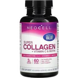 Neocell Super Collagen Vitamin C and Biotin 180 stk