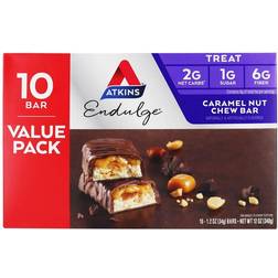 Atkins Endulge Caramel Nut Chew Bar 10 st