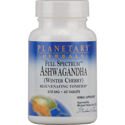 Planetary Herbals Full Spectrum Ashwagandha 570 mg 60 Tablets 60 pcs