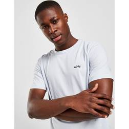 HUGO BOSS Curved Logo Organic Cotton T-Shirt Light