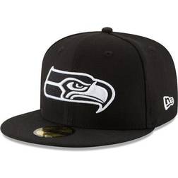 New Era 59Fifty Fitted Cap - Black Seattle Seahawks