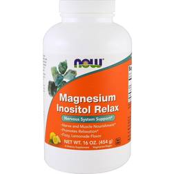 Now Foods Magnesium Inositol Relax Pulver 454g