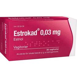 Estrokad Vagitorium 0.03mg 30 st