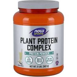 NOW Foods Plant Protein Complex, Creamy Vanilla 907g