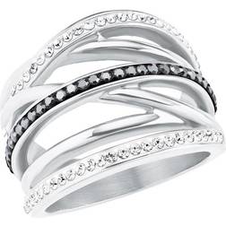s.Oliver Ring 925 Sterling Silver Damringar Med Kristall - Silver