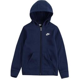 Nike Giacca di Felpa 'Club' - Navy/Bianco