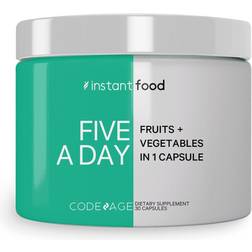 Codeage Five a Day Fruits Vegetables 30 Capsules 30 Capsules