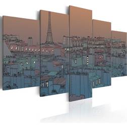 Arkiio Paris the darkness falls 200x100 Tavla