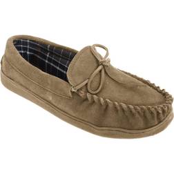 Sleepers Mens Adie Moccasin-tofflor i äkta mocka