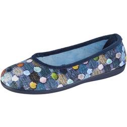 Sleepers Samira Ballerina Hausschuhe 5 UK - Violett