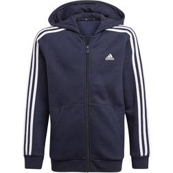 adidas Junior Boys 3S Full Zip Hoody