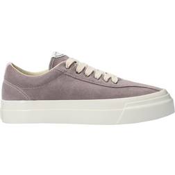 Stepney Dellow Leather Trainers Ecru