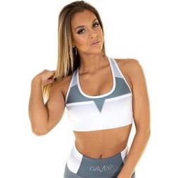 Gavelo Grand Slam Sport Bra White/Black Female