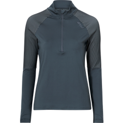2XU Light Speed 1/2 Zip Reflective Black/Silver Reflective Female Azul