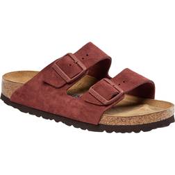 Birkenstock Arizona Soft Footbed Suede Leather - Chocolate