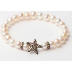 Lancaster Ladies'Bracelet JLA-BR-STAR-4-WH Sterling