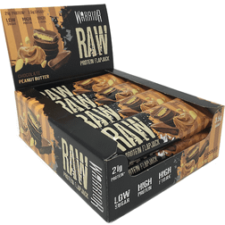Warrior Raw Protein Flapjack Chocolate Peanut Butter Bars 12 stk