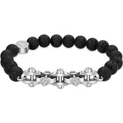 Police Herr Armband - Svart