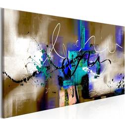 Artgeist Crazy Serpentines 1 Part Brown Narrow 135x45 sp. z o. o Tavla