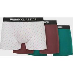 Urban Classics Organic Boxer Shorts 3-Pack - Uomo - Nero