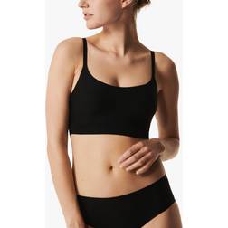 Chantelle Mjuk Stretch Bustier Med Mjuka Kupor - Svart